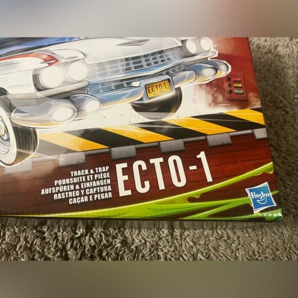 Ghostbusters ECTO-1 Stretch Tech Slimer Track & Trap Frozen Empire Hasbro - Picture 3 of 5